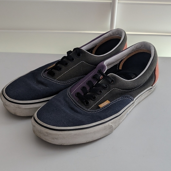 Vans Era Multicolor Low Mix and Match Color Block Sneakers - Picture 1 of 10